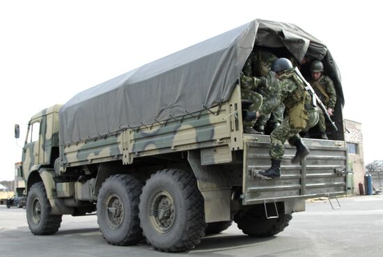 Competitions among special forces soldiers held in Donetsk People's Republic