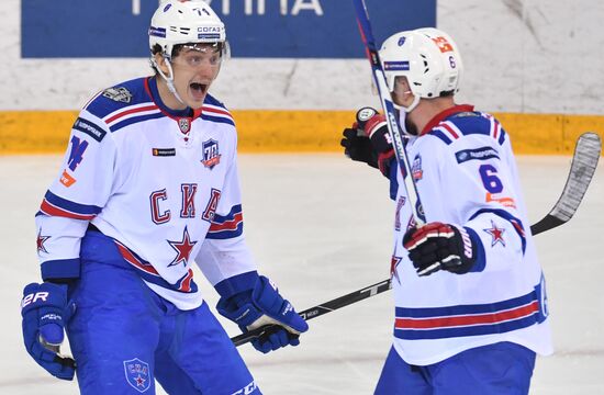Kontinental Hockey League. Metallurg (Magnitogorsk) vs. SKA