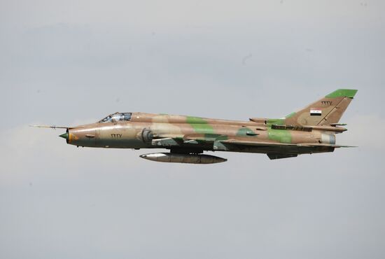 Syrian Air Forces resume flights from Ash Sha'irat air base