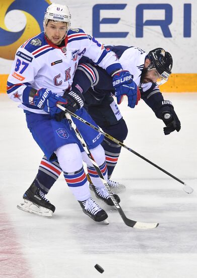 Kontinental Hockey League. Metallurg (Magnitogorsk) vs. SKA