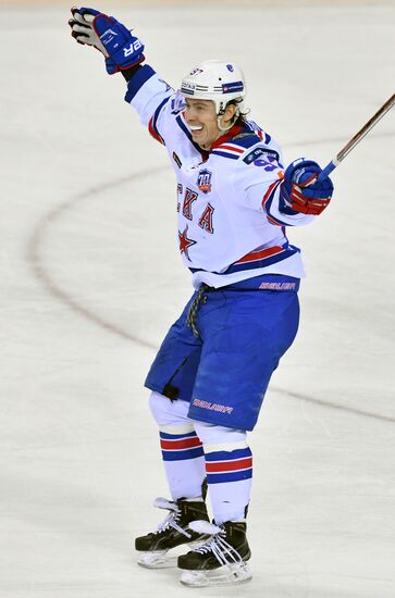 Kontinental Hockey League. Metallurg (Magnitogorsk) vs. SKA