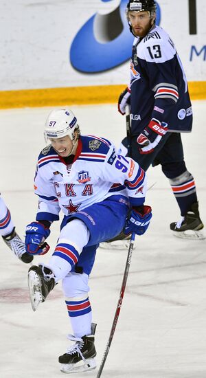 Kontinental Hockey League. Metallurg (Magnitogorsk) vs. SKA