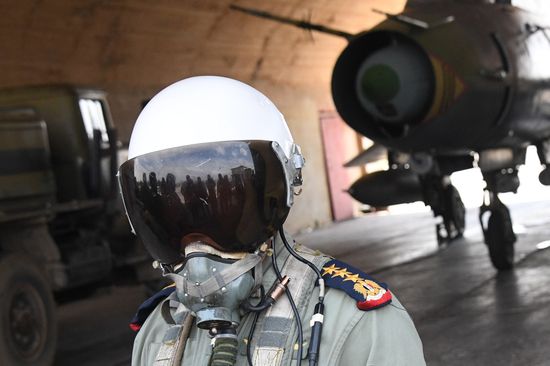 Syrian Air Forces resume flights from Ash Sha'irat air base