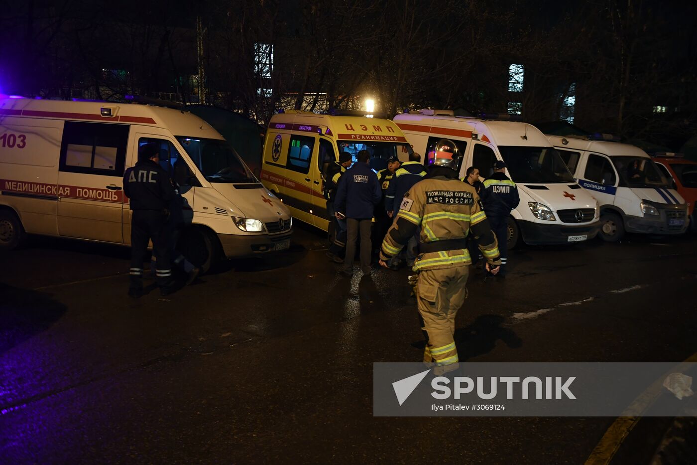 Two trains collide in the west of Moscow