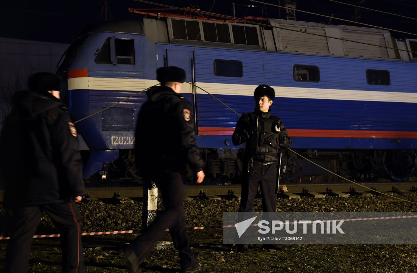 Two trains collide in the west of Moscow