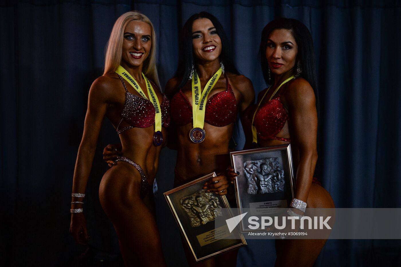 Bodybuilding, body fitness and bikini fitness championship in Novosibirsk Region