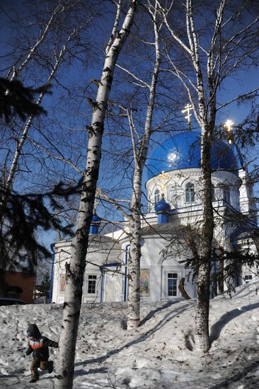 Palm Sunday celebrated in Russian cities
