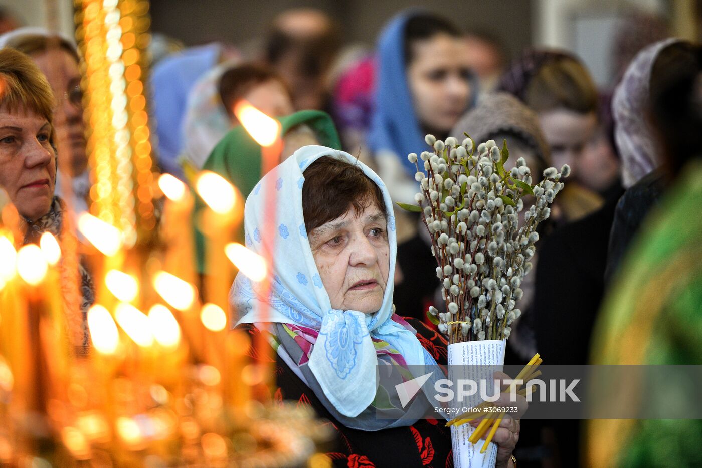 Palm Sunday celebrated in Russian cities