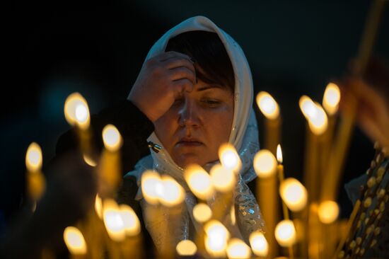 Palm Sunday celebrated in Russian cities