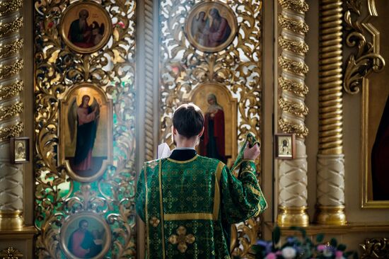 Palm Sunday celebrated in Russian cities