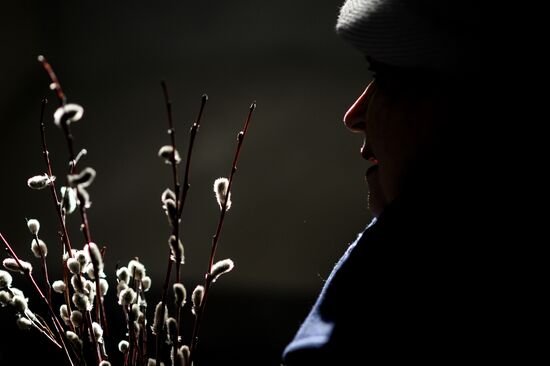 Palm Sunday celebrated in Russian cities