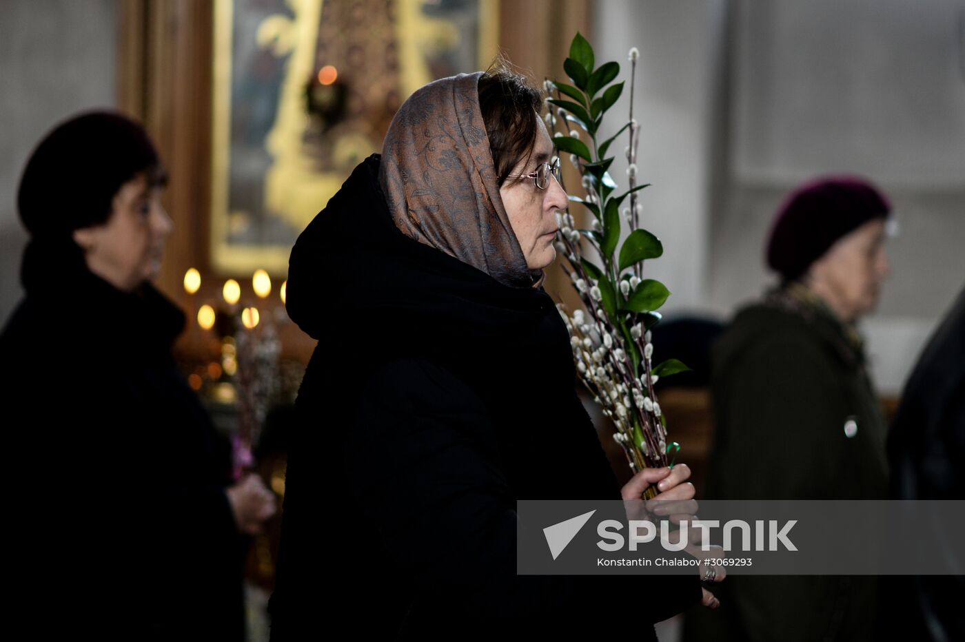 Palm Sunday celebrated in Russian cities