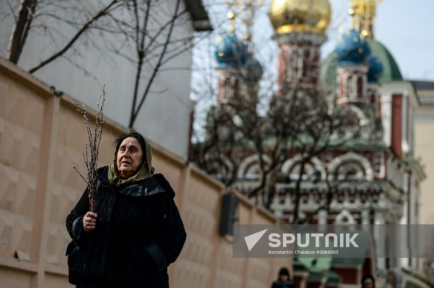 Palm Sunday celebrated in Russian cities