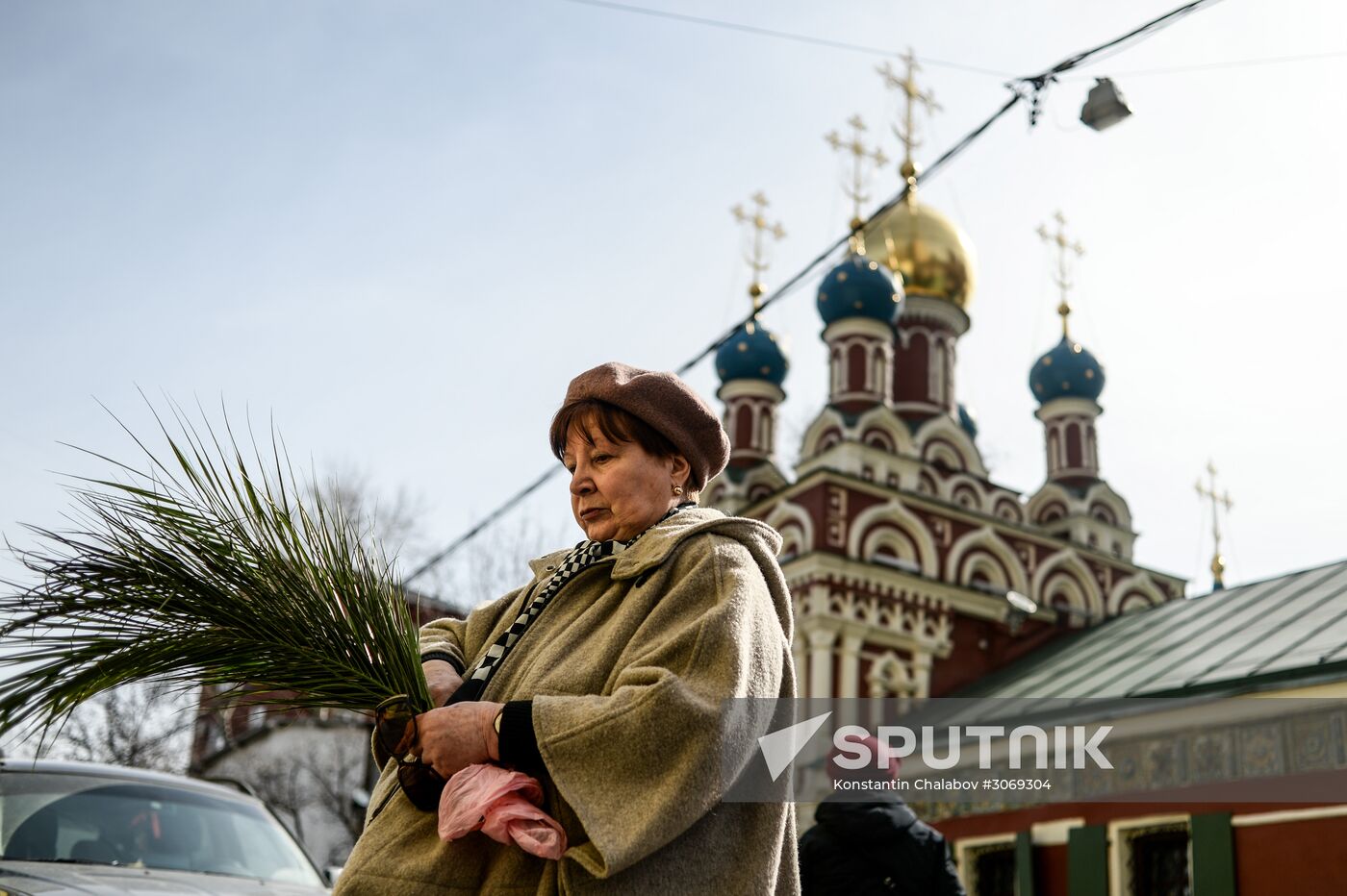 Palm Sunday celebrated in Russian cities