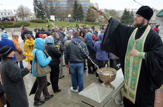 Palm Sunday celebrated in Belarus