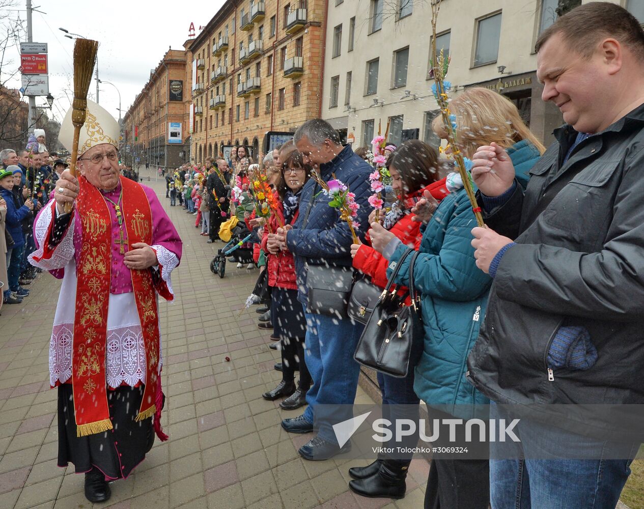 Palm Sunday celebrated in Belarus
