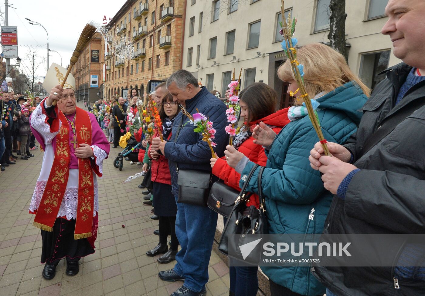 Palm Sunday celebrated in Belarus