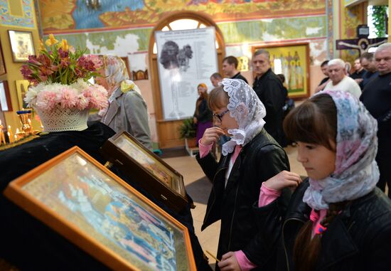 Palm Sunday celebrated in Russian cities