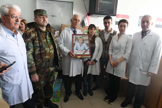 Humanitarian aid for Syrian hospitals