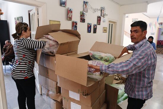 Humanitarian aid for Syrian hospitals