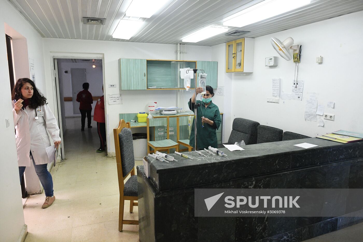 Humanitarian aid delivered to Syrian hospitals