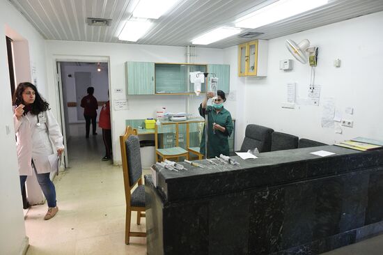 Humanitarian aid delivered to Syrian hospitals
