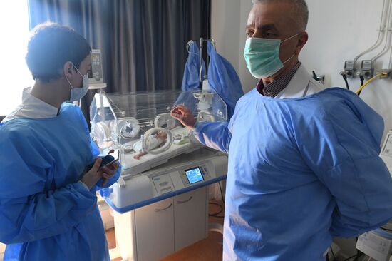 Humanitarian aid delivered to Syrian hospitals