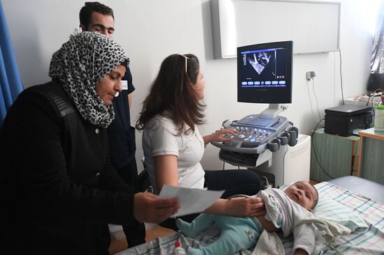 Humanitarian aid delivered to Syrian hospitals