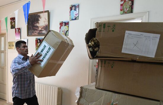 Humanitarian aid delivered to Syrian hospitals