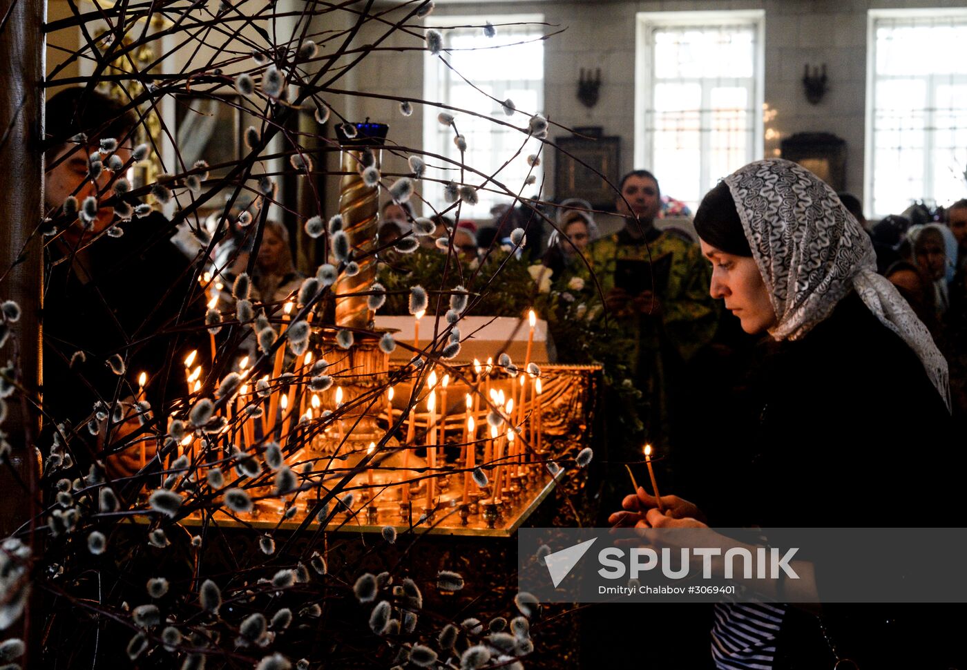 Palm Sunday celebrated in Russian cities