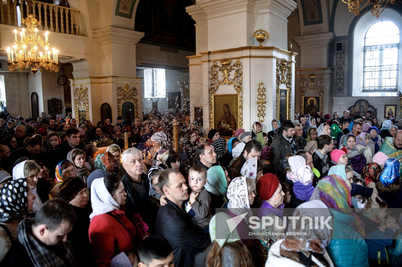 Palm Sunday celebrated in Russian cities