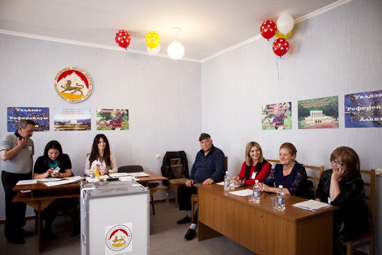 Presidential election and name change referendum in South Ossetia