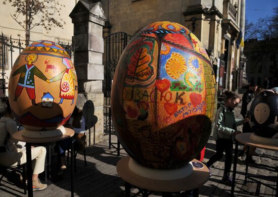 Pisanka festival in Lviv