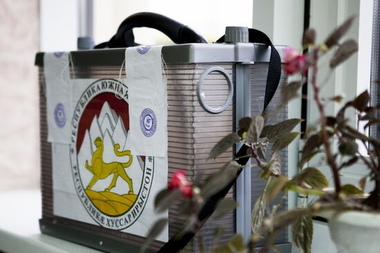 Presidential election and name change referendum in South Ossetia