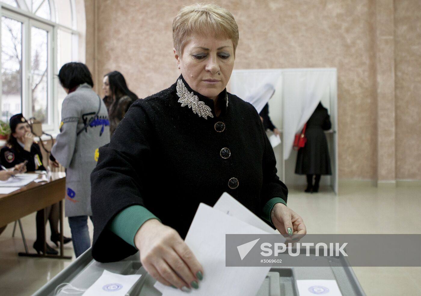 Presidential election and name change referendum in South Ossetia