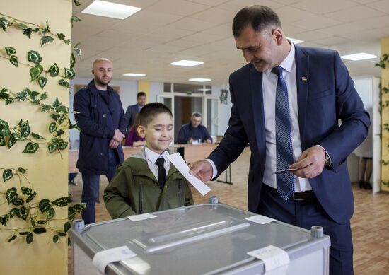 Presidential election and name change referendum in South Ossetia