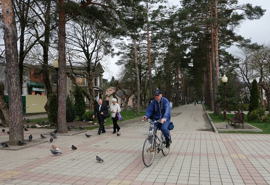 Russian cities. Krasnodar Territory, Goryachy Klyuch