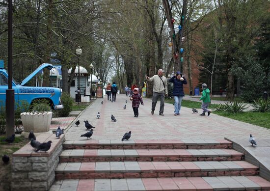 Russian cities. Krasnodar Territory. Goryachy Klyuch