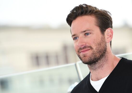 News conference with Hollywood actor Armie Hammer