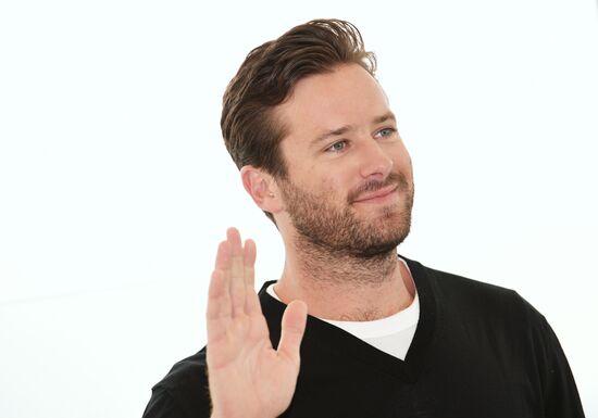 News conference with Hollywood actor Armie Hammer