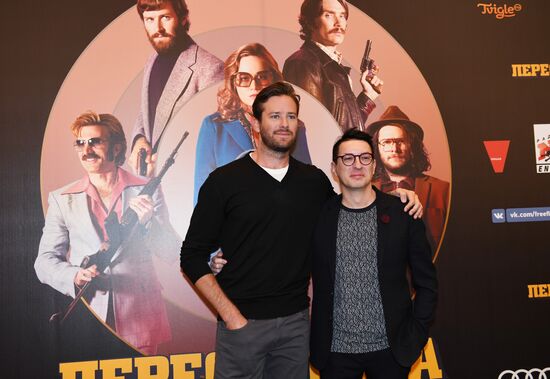 News conference with Hollywood actor Armie Hammer