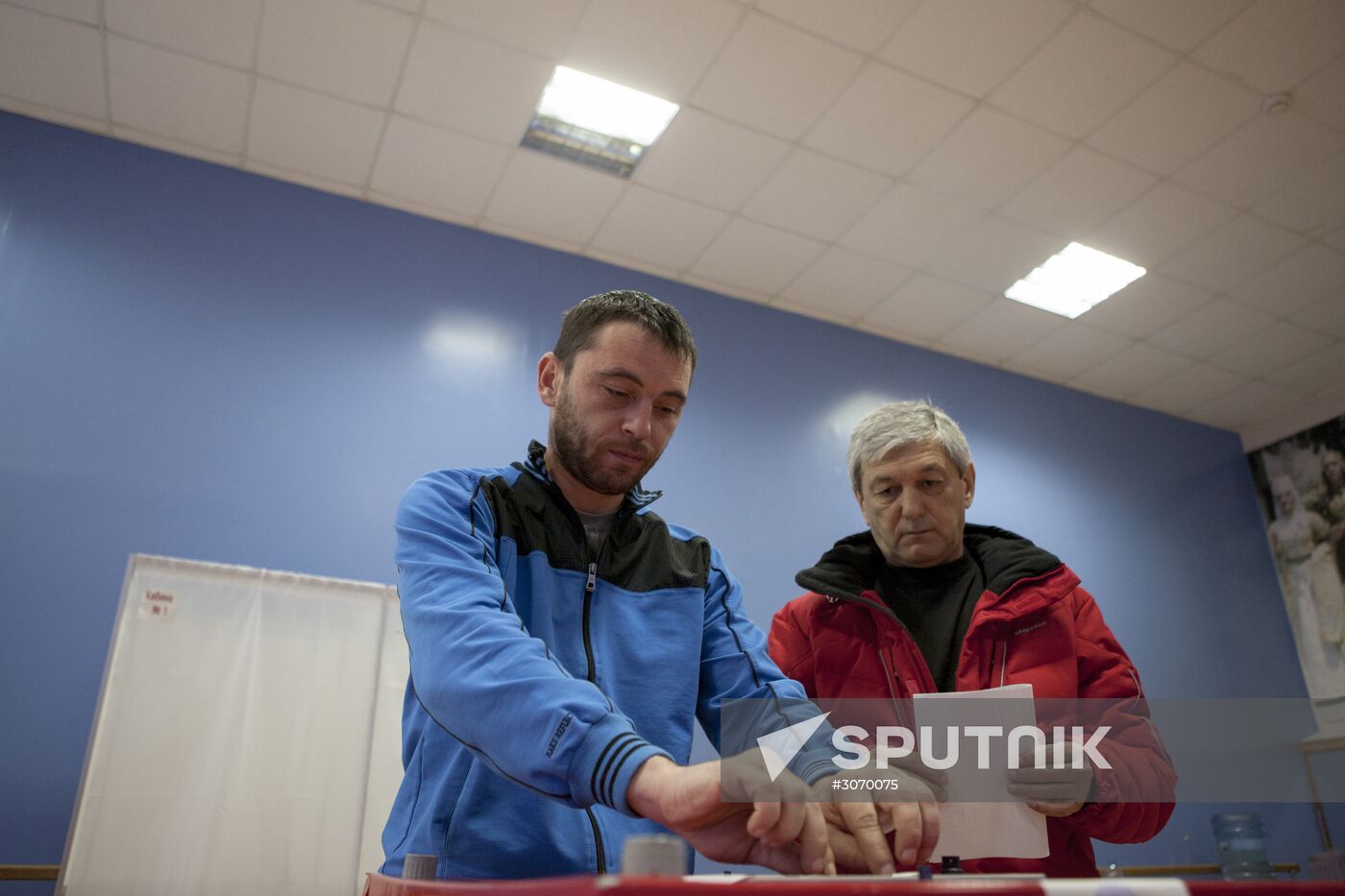 Presidential election and name change referendum in South Ossetia