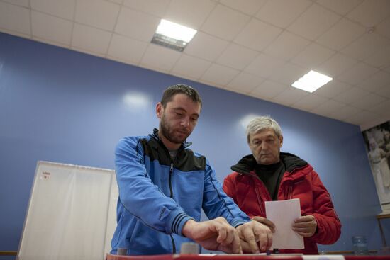 Presidential election and name change referendum in South Ossetia