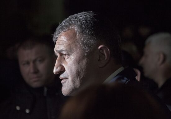 Presidential election and name change referendum in South Ossetia