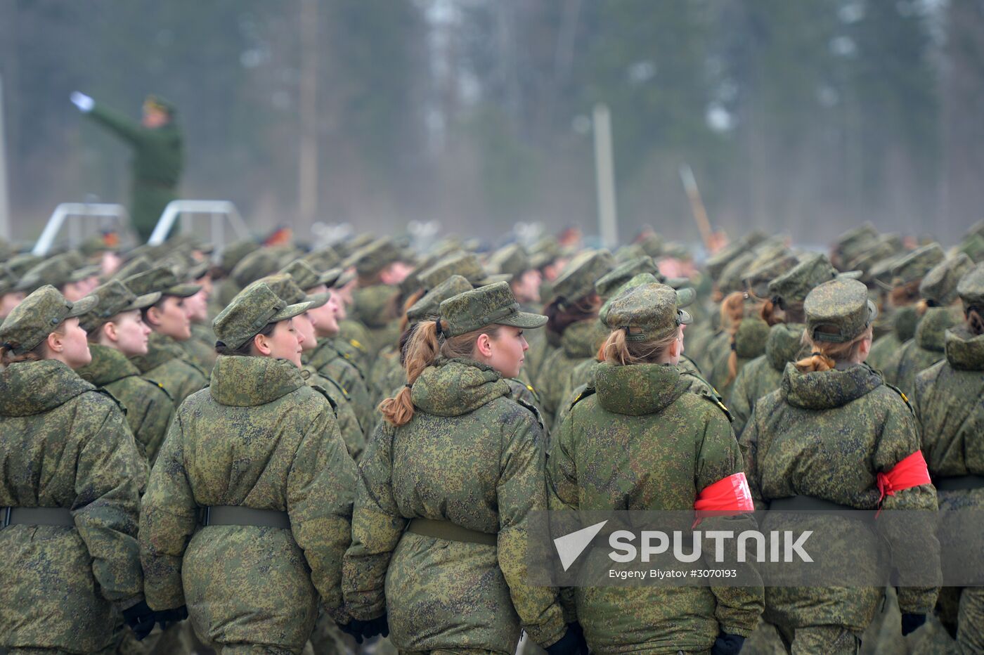 Joint Victory Day drills of combined parade unit, mechanized column and lineup of aircraft