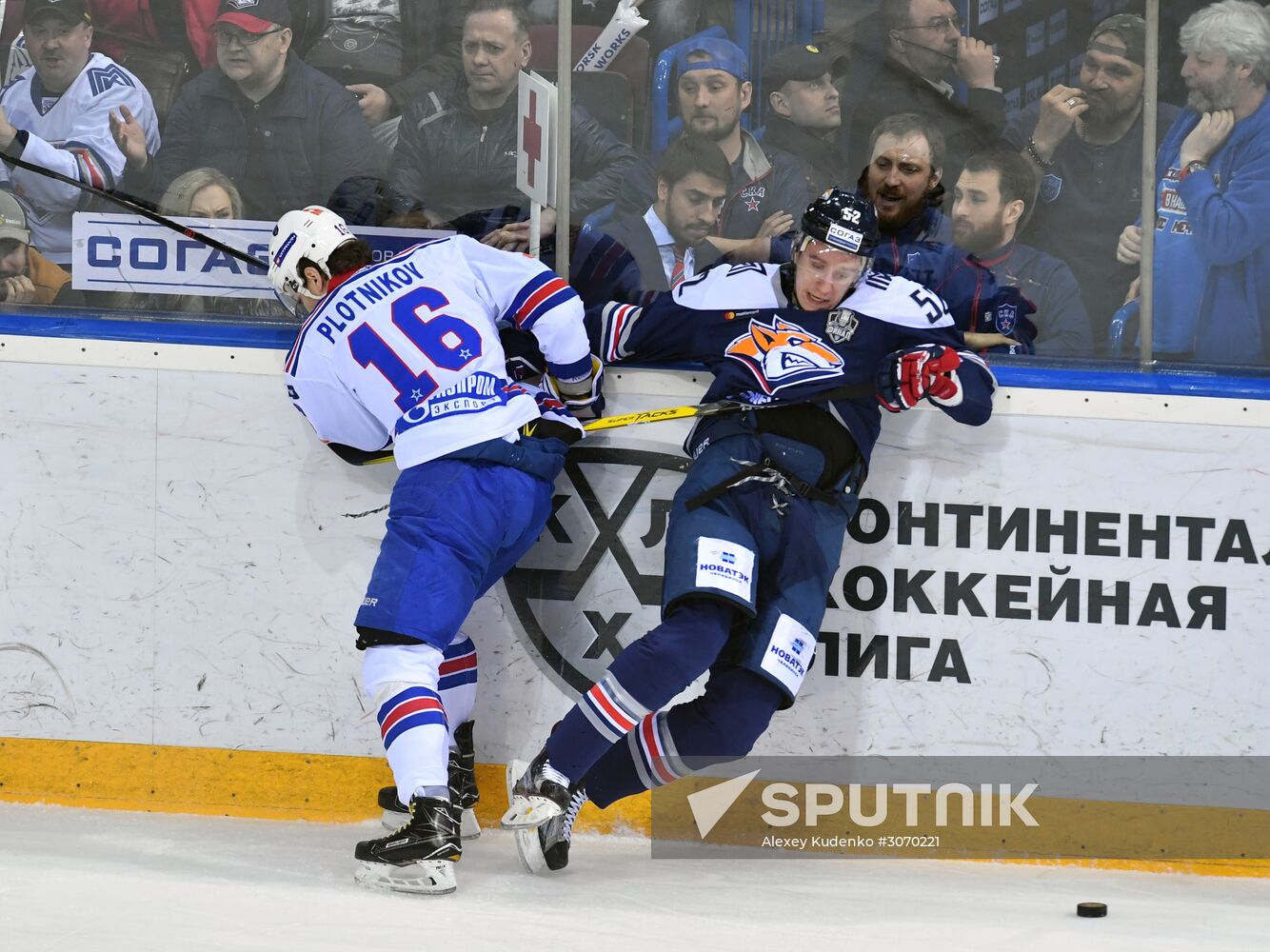 Kontinental Hockey League, Metallurg Magnitogorsk vs. SKA