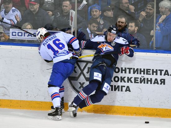 Kontinental Hockey League, Metallurg Magnitogorsk vs. SKA