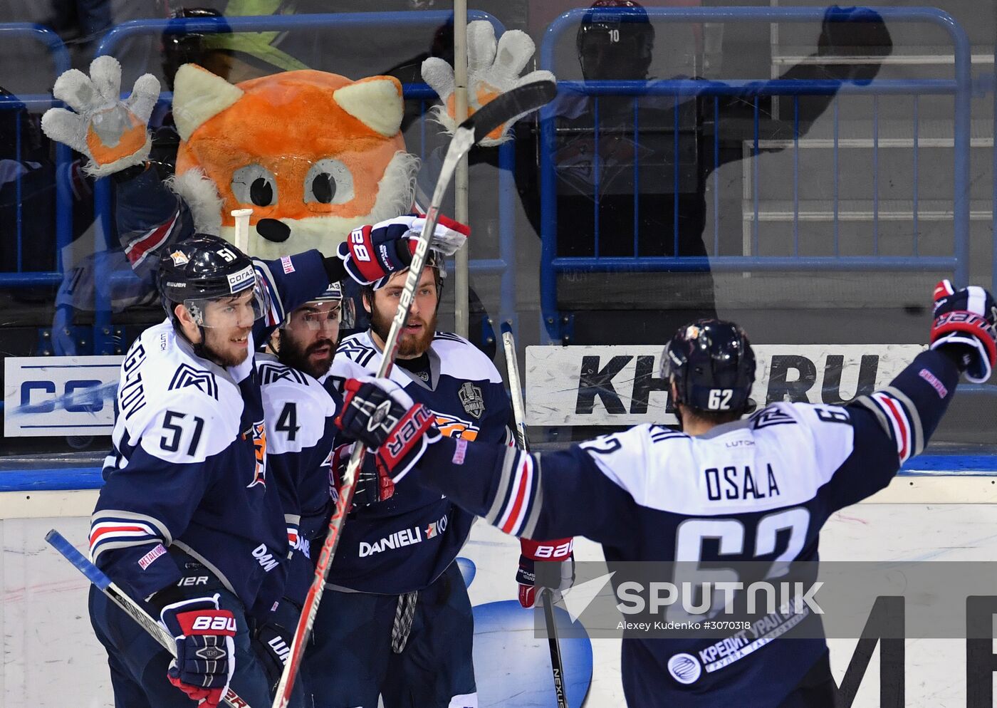 Kontinental Hockey League, Metallurg Magnitogorsk vs. SKA
