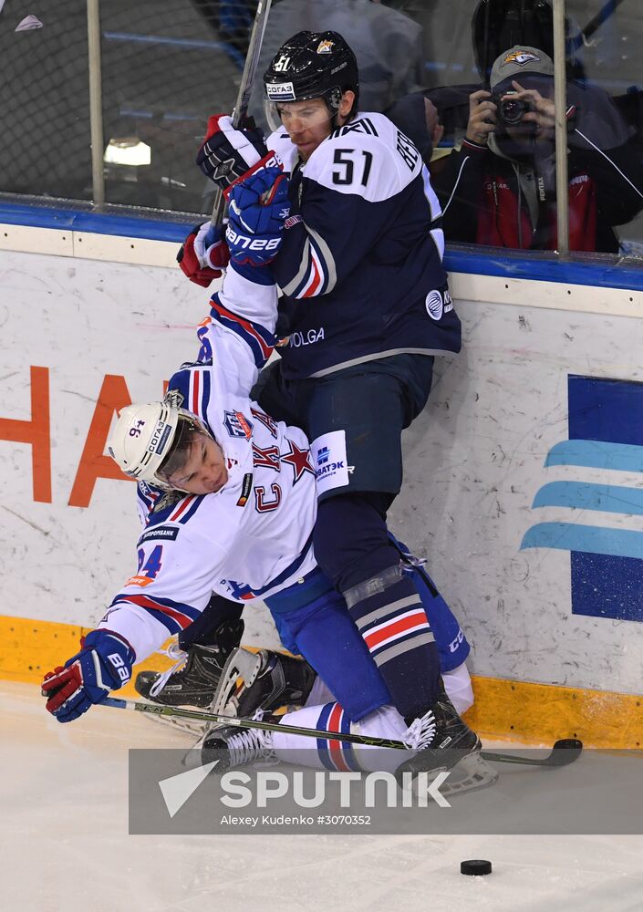 Kontinental Hockey League, Metallurg Magnitogorsk vs. SKA