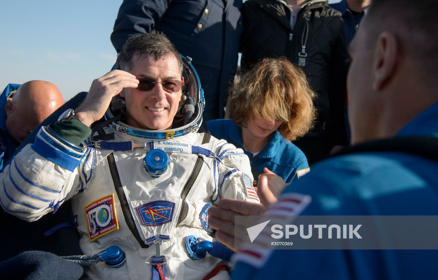 Soyuz MS-02 crew members back on Earth